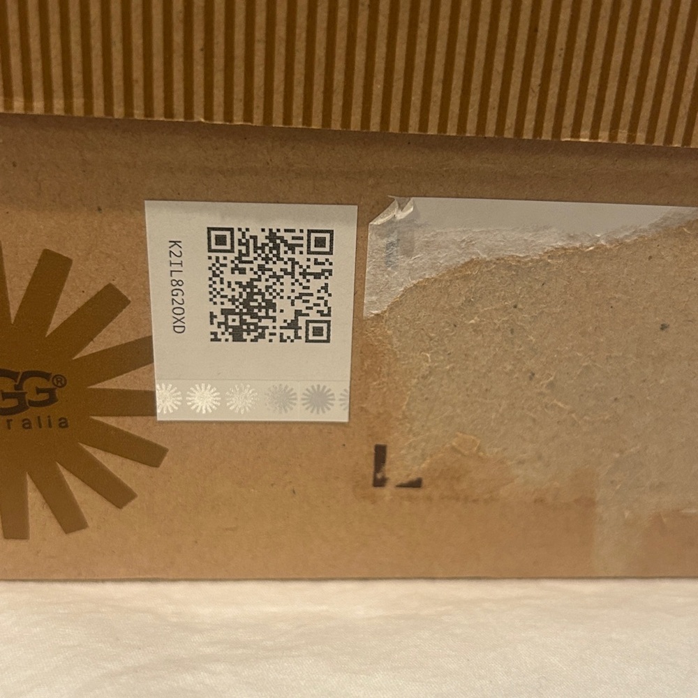 UGG Kids Brown Suede Slippers - Picture 5 of 7